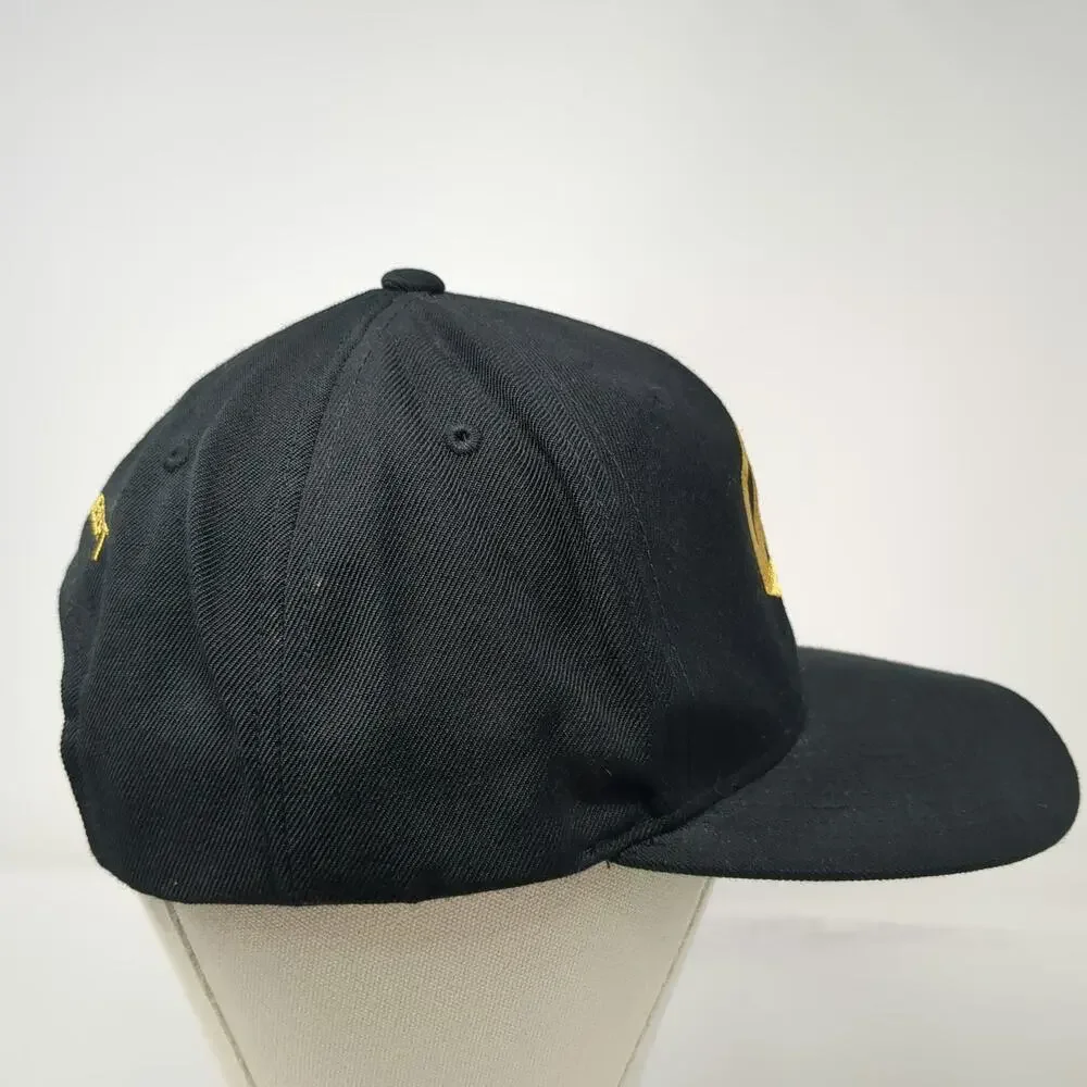 Yupoong Snapback Hat Black One Size Gold Adam Lambert VIP Concert Tour Merch